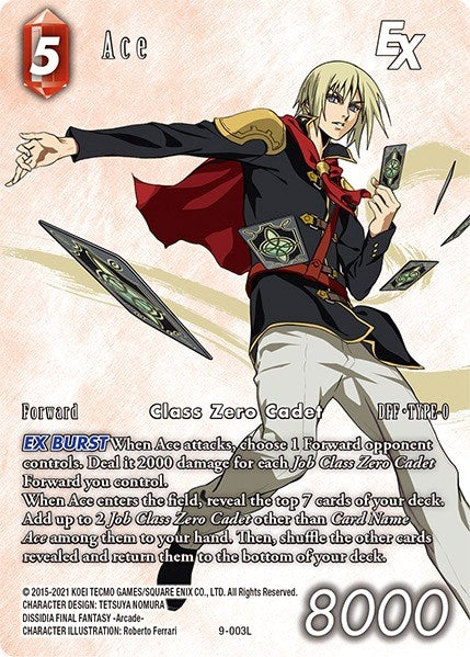 Ace EX (Full Art Reprint) [Crystal Dominion] | Odin's Place