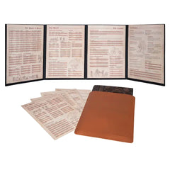 QMDirect 3D Faux-Leather Customizable Game Master Screen (Dm/Gm) | Odin's Place