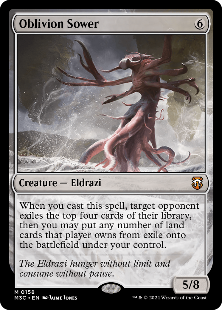 Oblivion Sower (Ripple Foil) [Modern Horizons 3 Commander] | Odin's Place