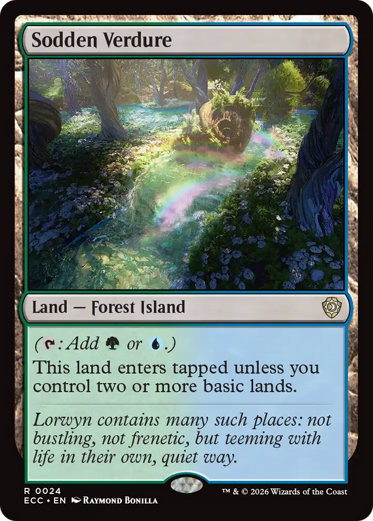 Sodden Verdure [Lorwyn Eclipsed Commander] | Odin's Place