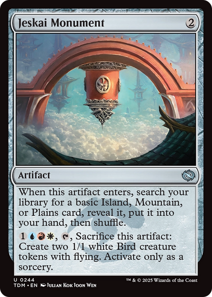 Jeskai Monument [Tarkir: Dragonstorm] | Odin's Place