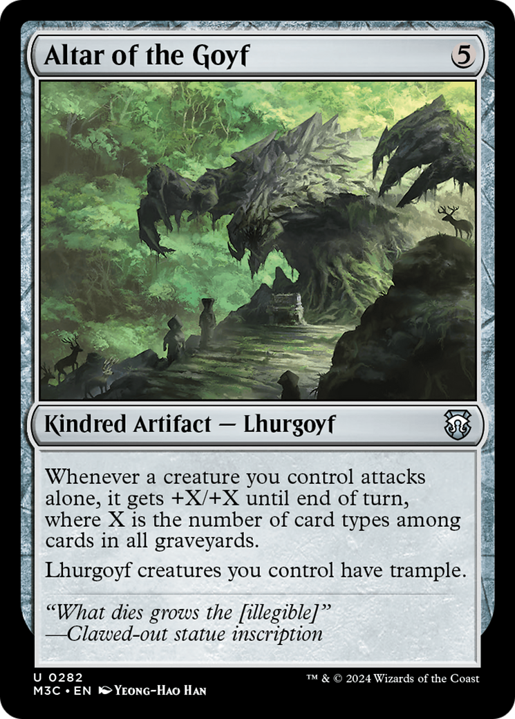 Altar of the Goyf [Modern Horizons 3 Commander] | Odin's Place