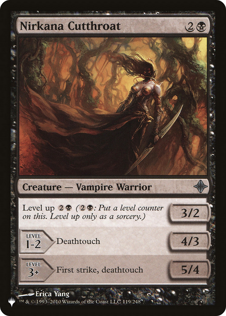 Nirkana Cutthroat [The List] | Odin's Place