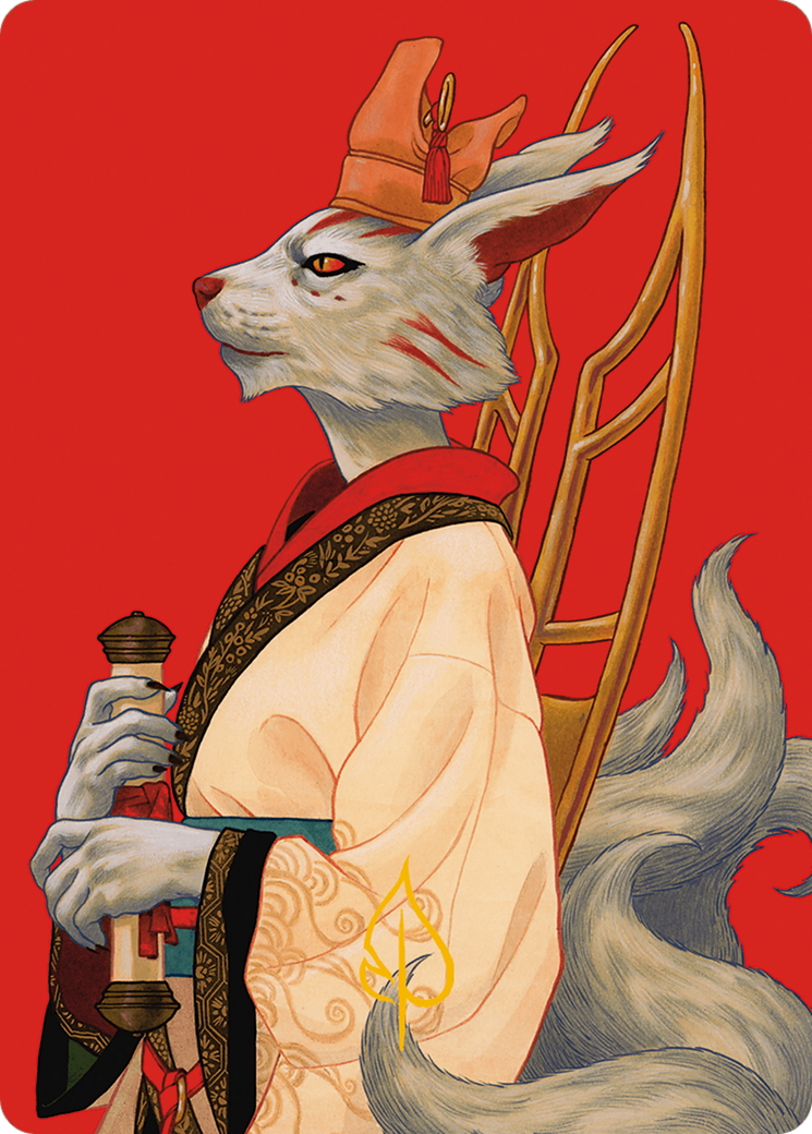 Pearl-Ear, Imperial Advisor Art Card (Gold-Stamped Signature) [Modern Horizons 3 Art Series] | Odin's Place