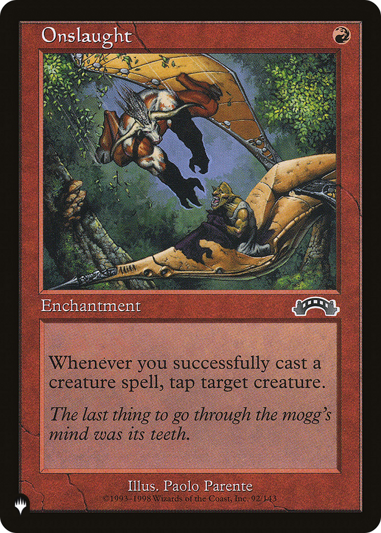 Onslaught [The List] | Odin's Place