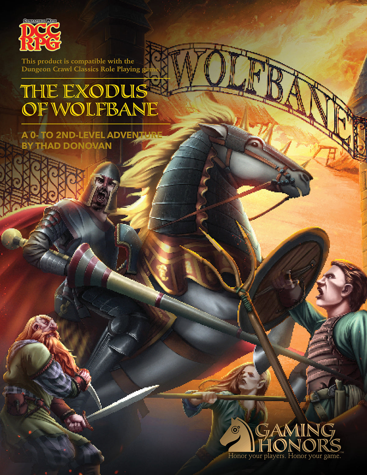 Gaming Honors RPG: The Exodus of Wolfbane (DCC) | Odin's Place