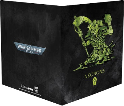 Ultra Pro Warhammer 40k: Necron Codex Aligned Datasheet & Index Card Folio | Odin's Place