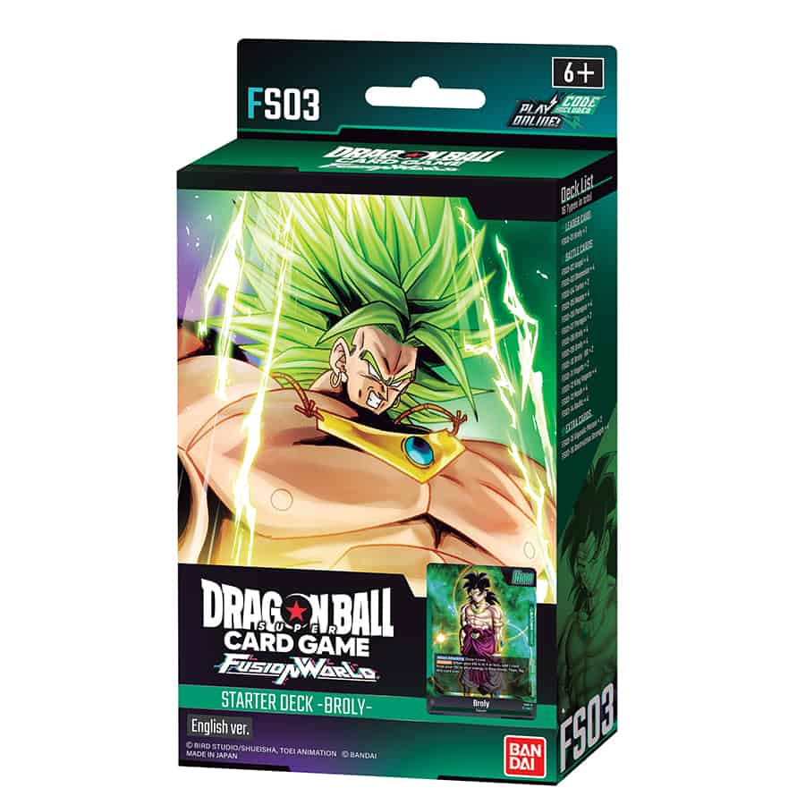 Dragon Ball Super TCG: Fusion World Broly Starter Deck FS03 | Odin's Place
