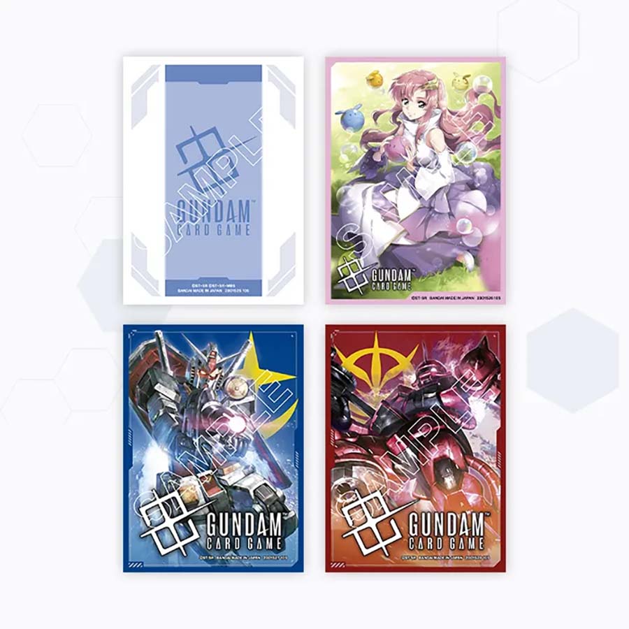 Gundam CG Card Sleeves Set 01 Assorted Styles | Odin's Place