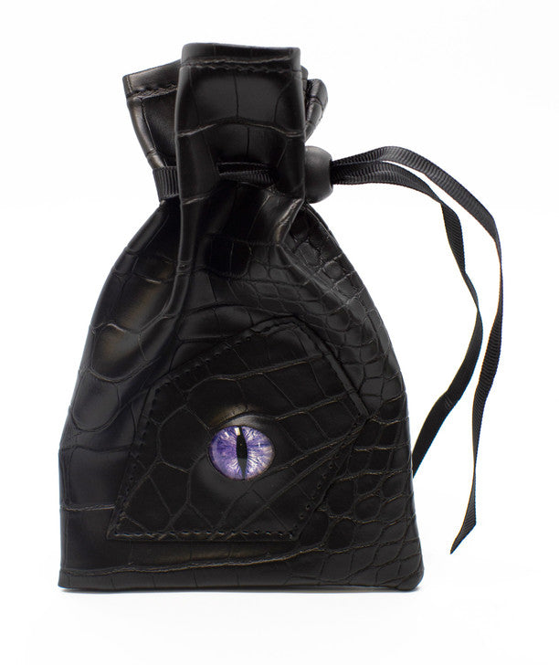 Emberglow: Dragon Eye Dice Bag: Black | Odin's Place