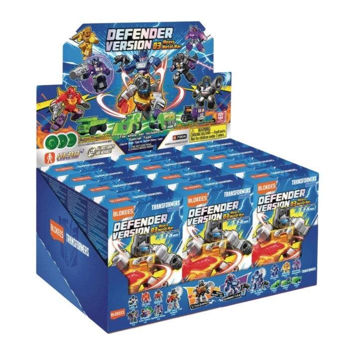Blokees: Transformers - Defender Version 03 Heavy Metal War Blind Box | Odin's Place