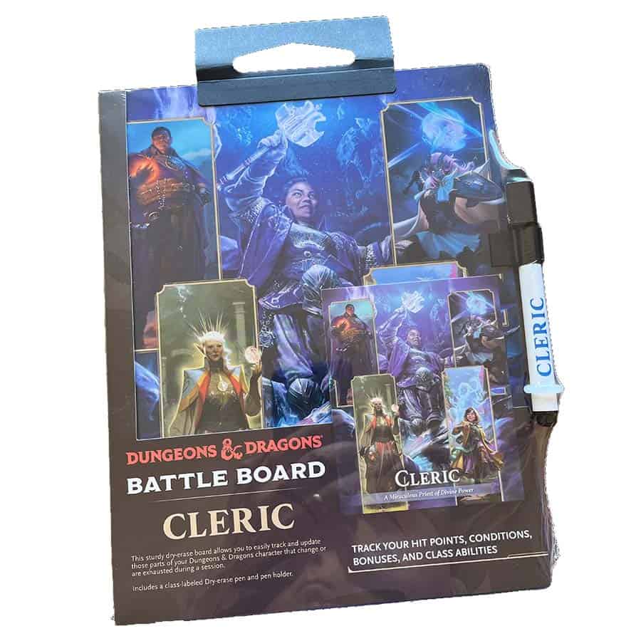 Beadle and Grimm's: Dungeons & Dragons: Battle Board: Cleric Class | Odin's Place