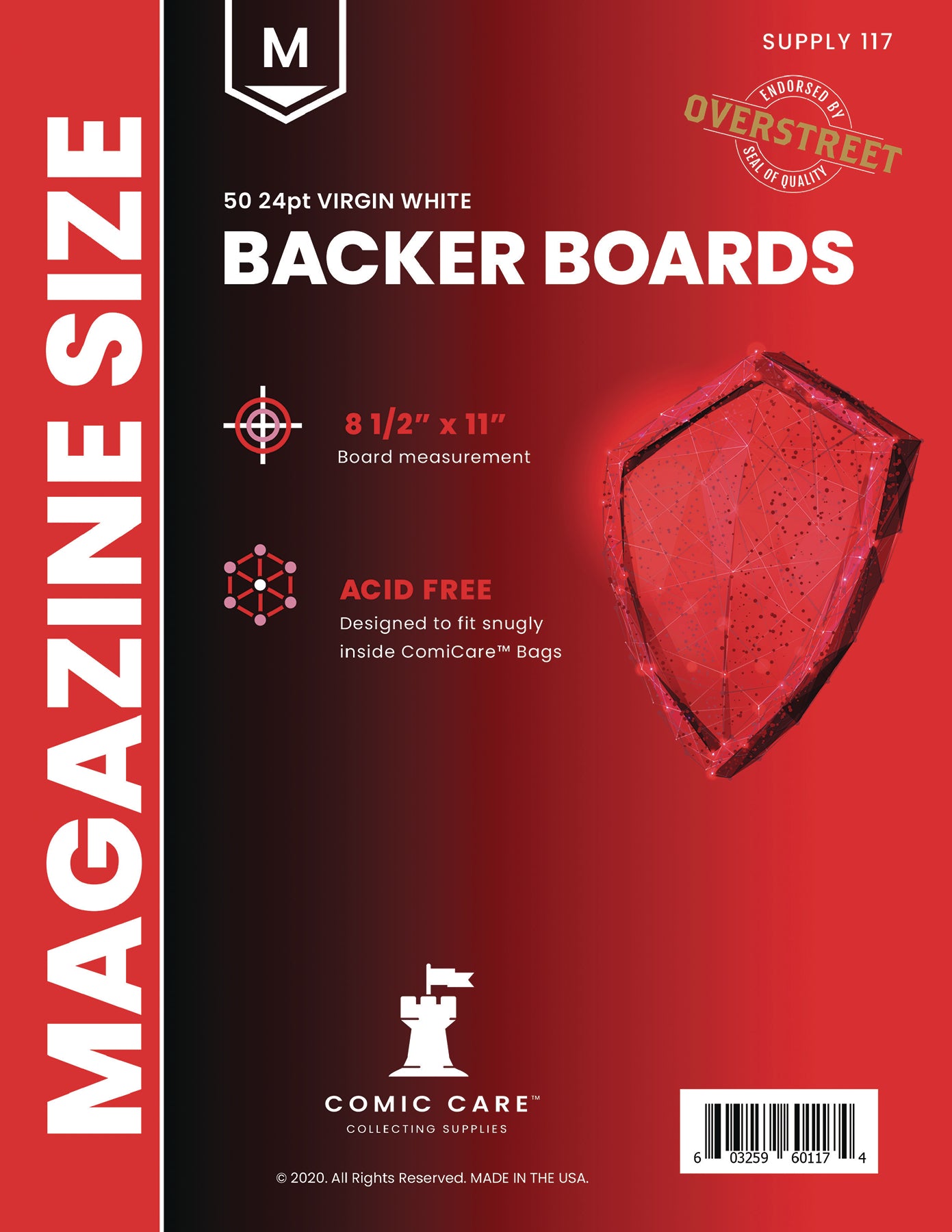 ComiCare Magazine size boards | Odin's Place