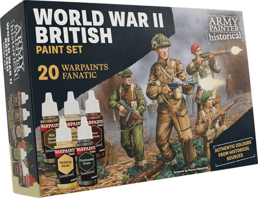Army Painter Warpaints: Historical - WWII British Paint Set | Odin's Place
