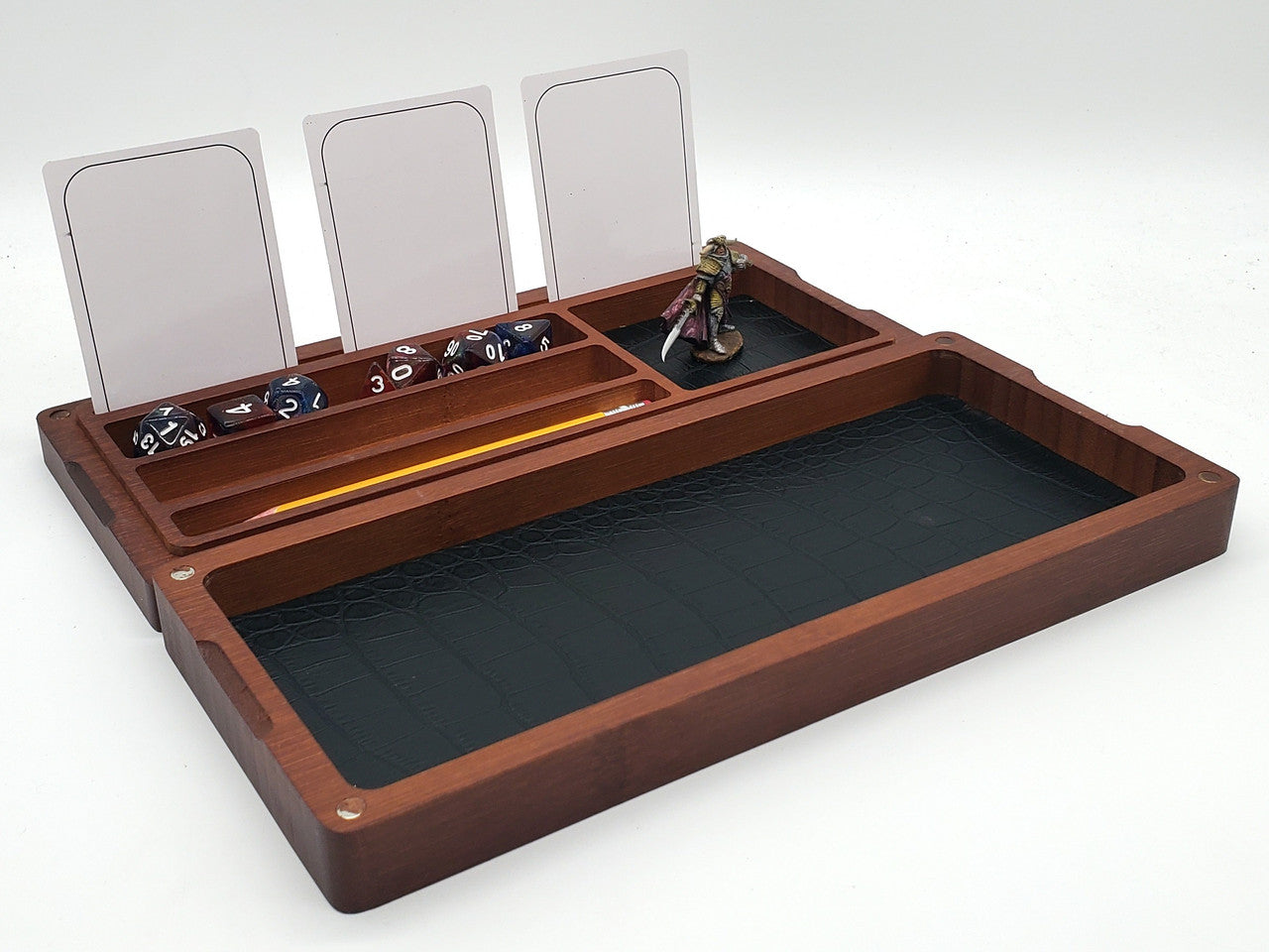 Old School Dice: Dragon's Vault - Dark Brown | Odin's Place