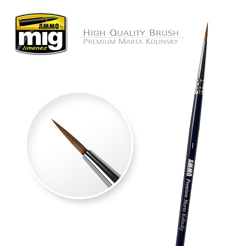 MIG Ammo: Marta Kolinsky Brush 1 | Odin's Place