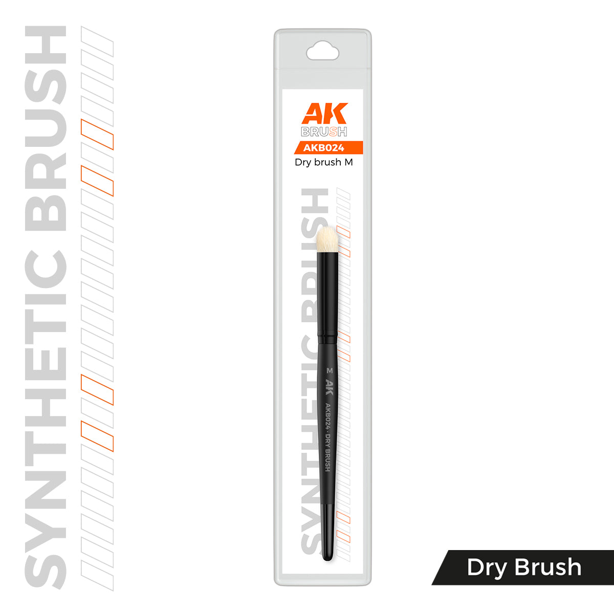 AK Interactive Synthetic Dry Brush - M | Odin's Place