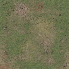 Fantasy Wargames Terrain: Grassy Fields Gaming Mat 3X3 | Odin's Place