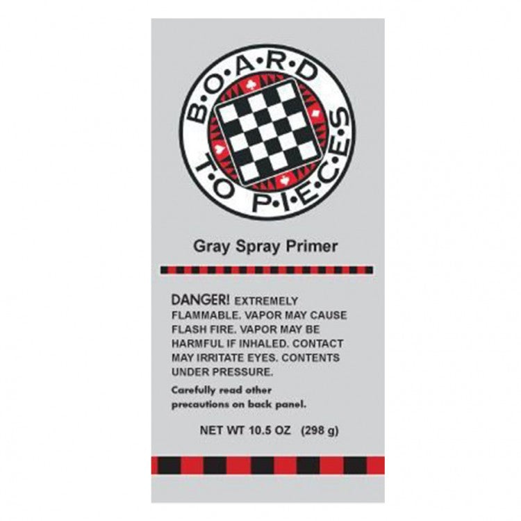 Board To Pieces Gray Spray Primer | Odin's Place