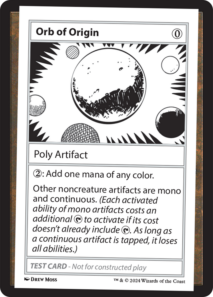 Orb of Origin [Mystery Booster 2 Playtest Cards] | Odin's Place