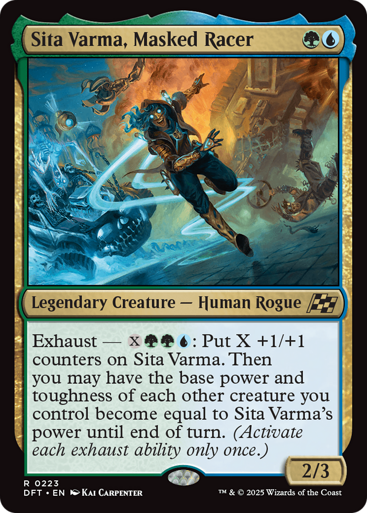 Sita Varma, Masked Racer [Aetherdrift] | Odin's Place