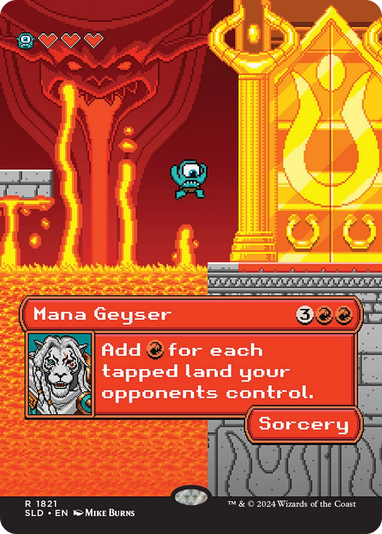 Mana Geyser (Rainbow Foil) [Secret Lair Drop Series] | Odin's Place