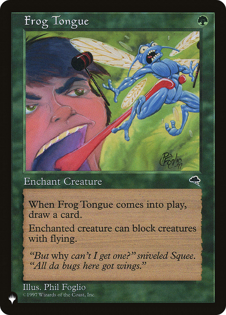 Frog Tongue [The List] | Odin's Place
