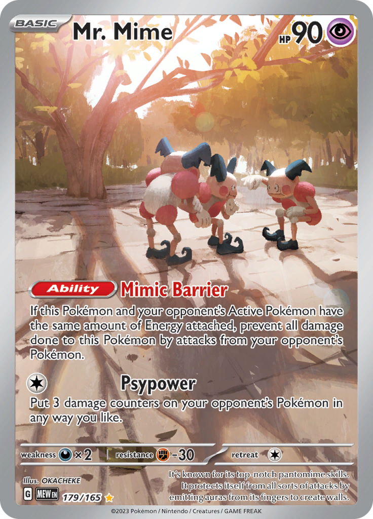 Mr. Mime (179/165) [Scarlet & Violet 151] | Odin's Place