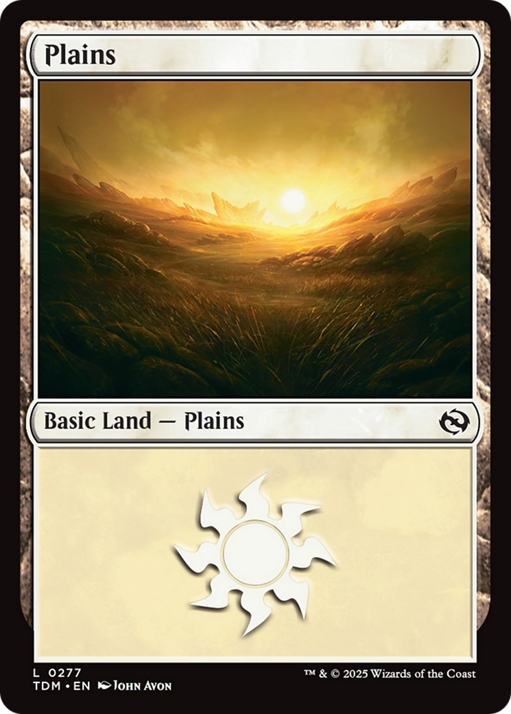 Plains (0277) [Tarkir: Dragonstorm] | Odin's Place