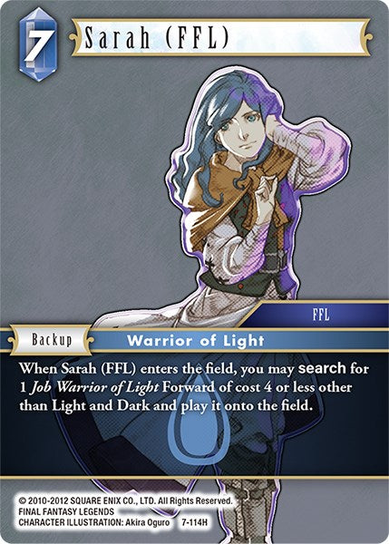 Sarah (FFL) [Opus VII] | Odin's Place