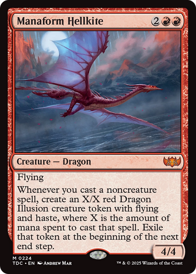 Manaform Hellkite [Tarkir: Dragonstorm Commander] | Odin's Place