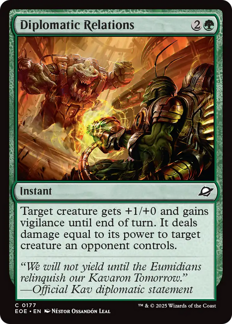 Diplomatic Relations [Edge of Eternities] | Odin's Place