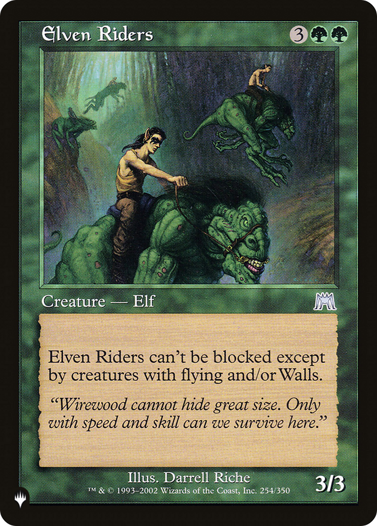 Elven Riders [The List] | Odin's Place