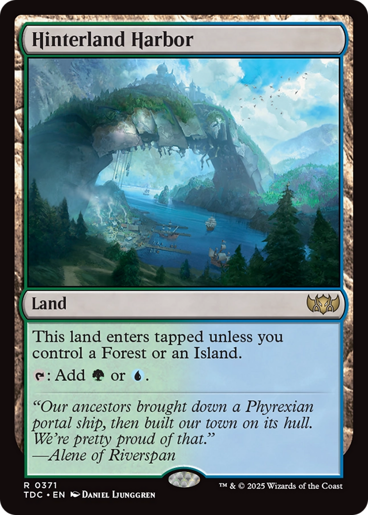 Hinterland Harbor [Tarkir: Dragonstorm Commander] | Odin's Place