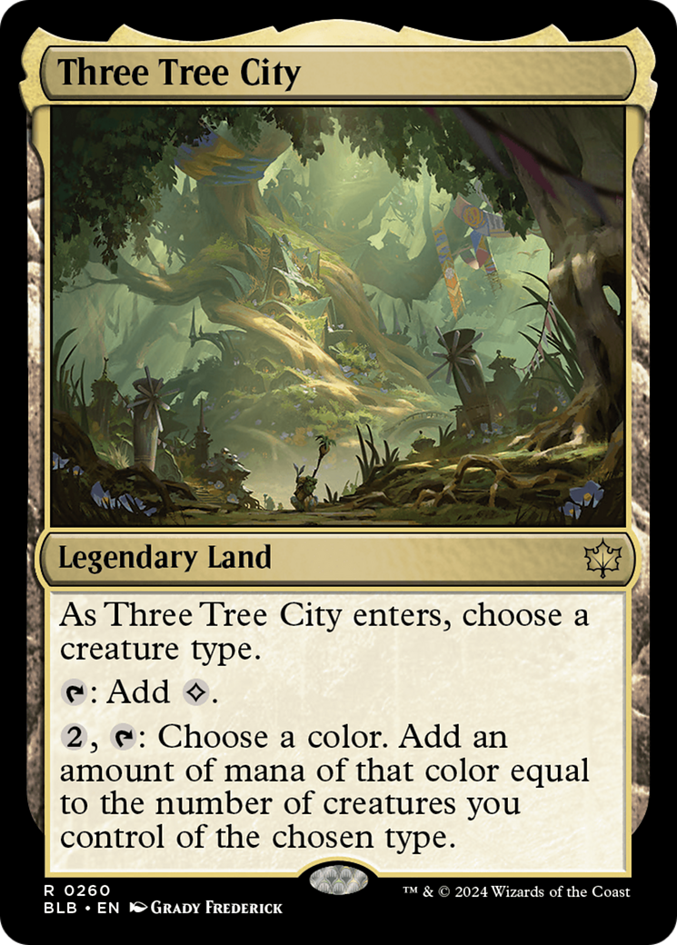 Three Tree City [Bloomburrow] | Odin's Place