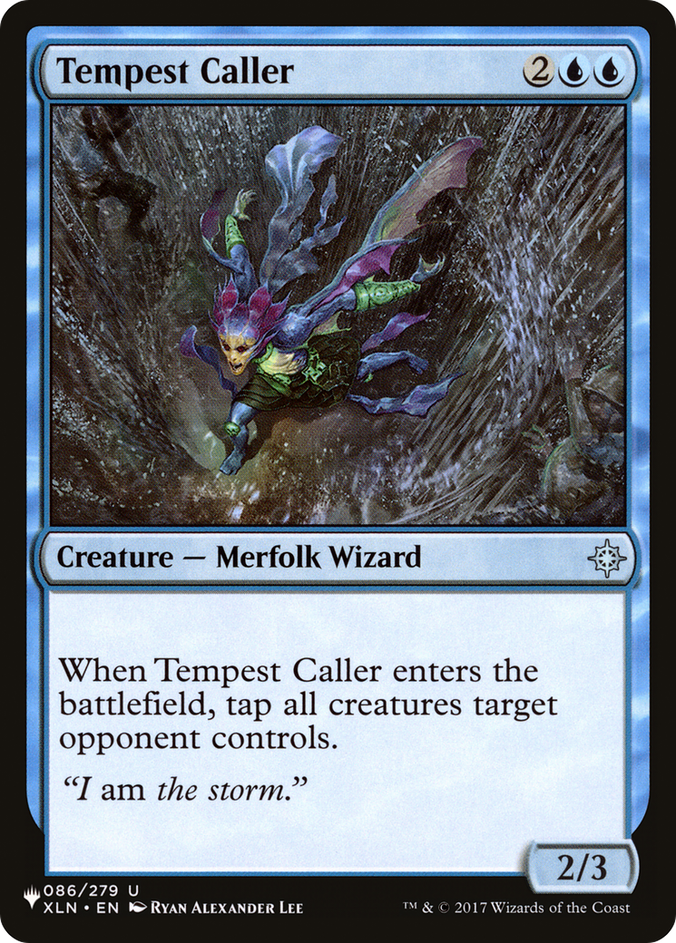 Tempest Caller [The List] | Odin's Place
