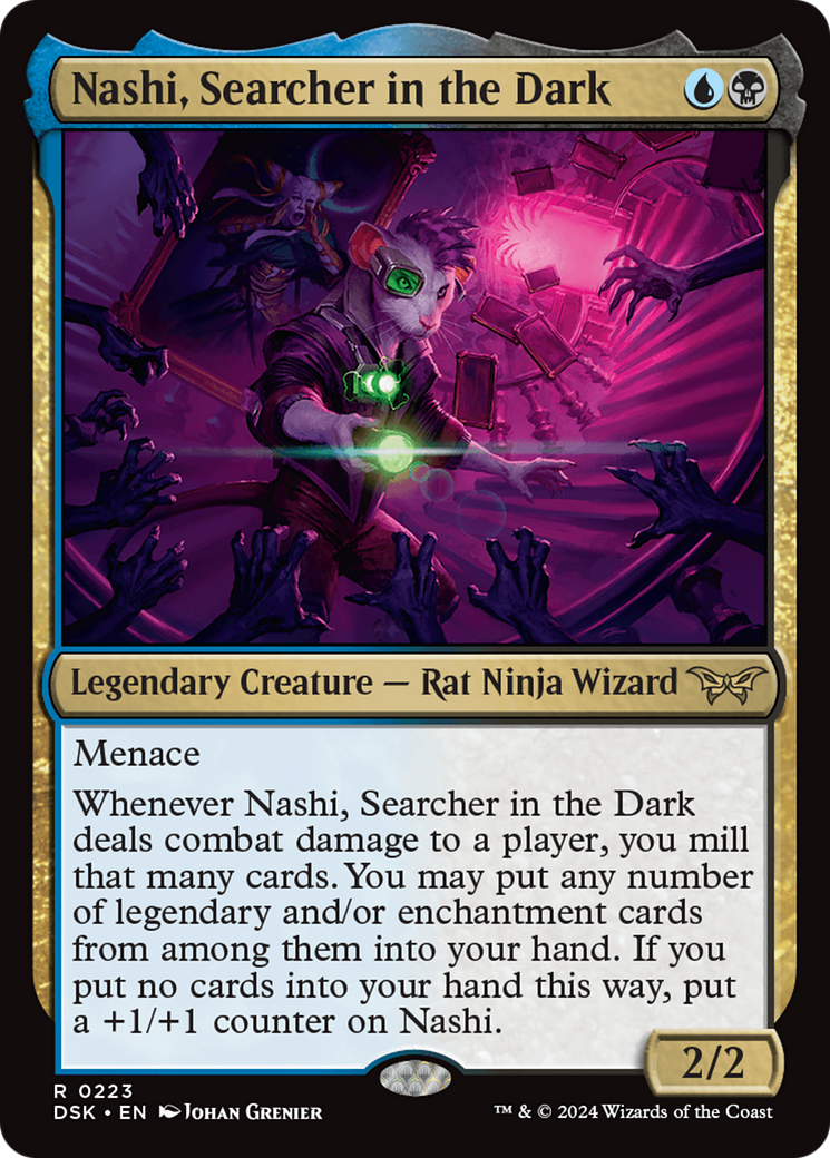 Nashi, Searcher in the Dark [Duskmourn: House of Horror] | Odin's Place