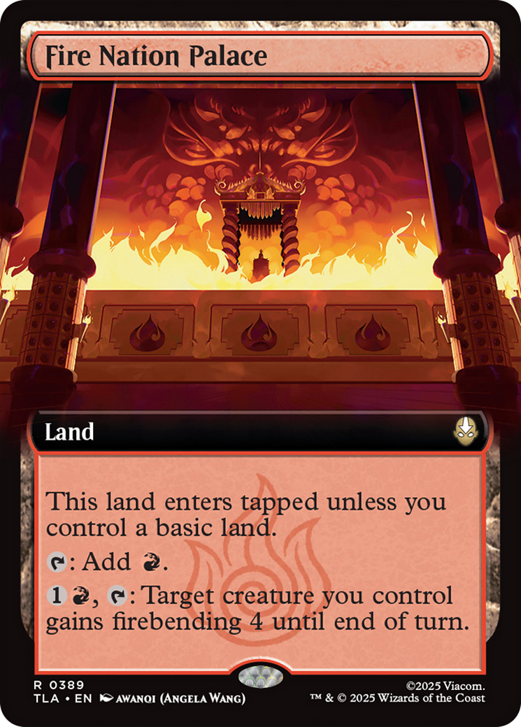 Fire Nation Palace (Extended Art) [Avatar: The Last Airbender] | Odin's Place