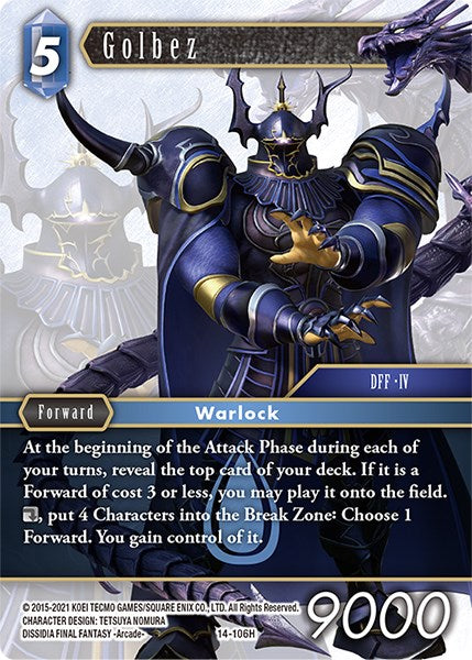 Golbez [Opus XIV: Crystal Abyss] | Odin's Place
