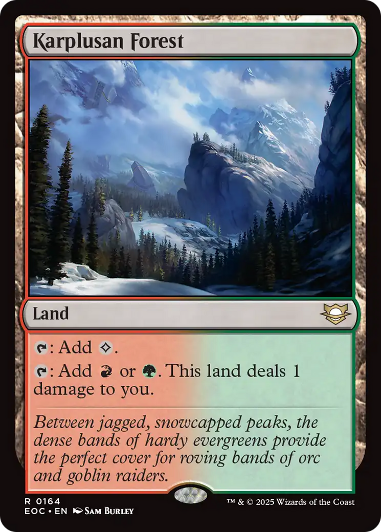 Karplusan Forest [Edge of Eternities Commander] | Odin's Place