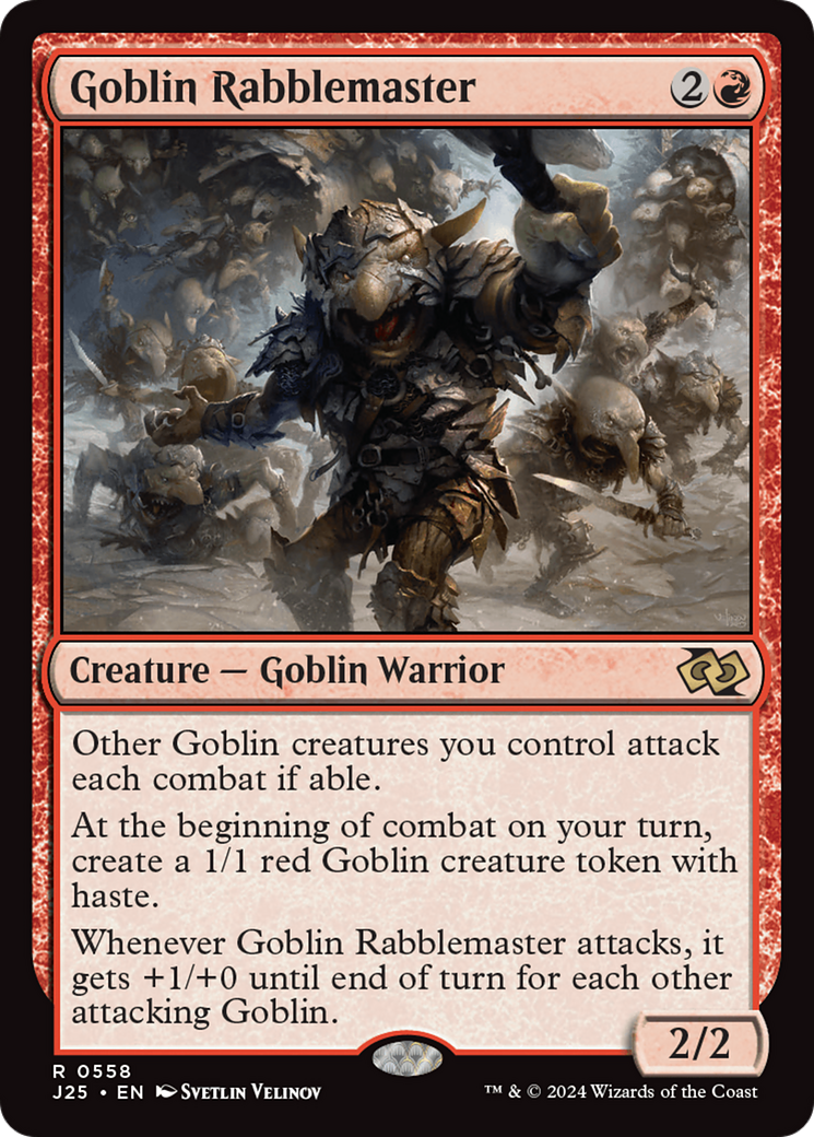 Goblin Rabblemaster [Foundations Jumpstart] | Odin's Place