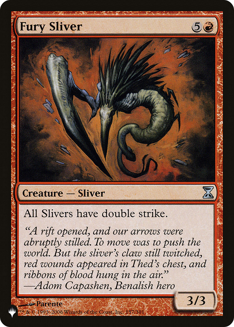 Fury Sliver [The List] | Odin's Place