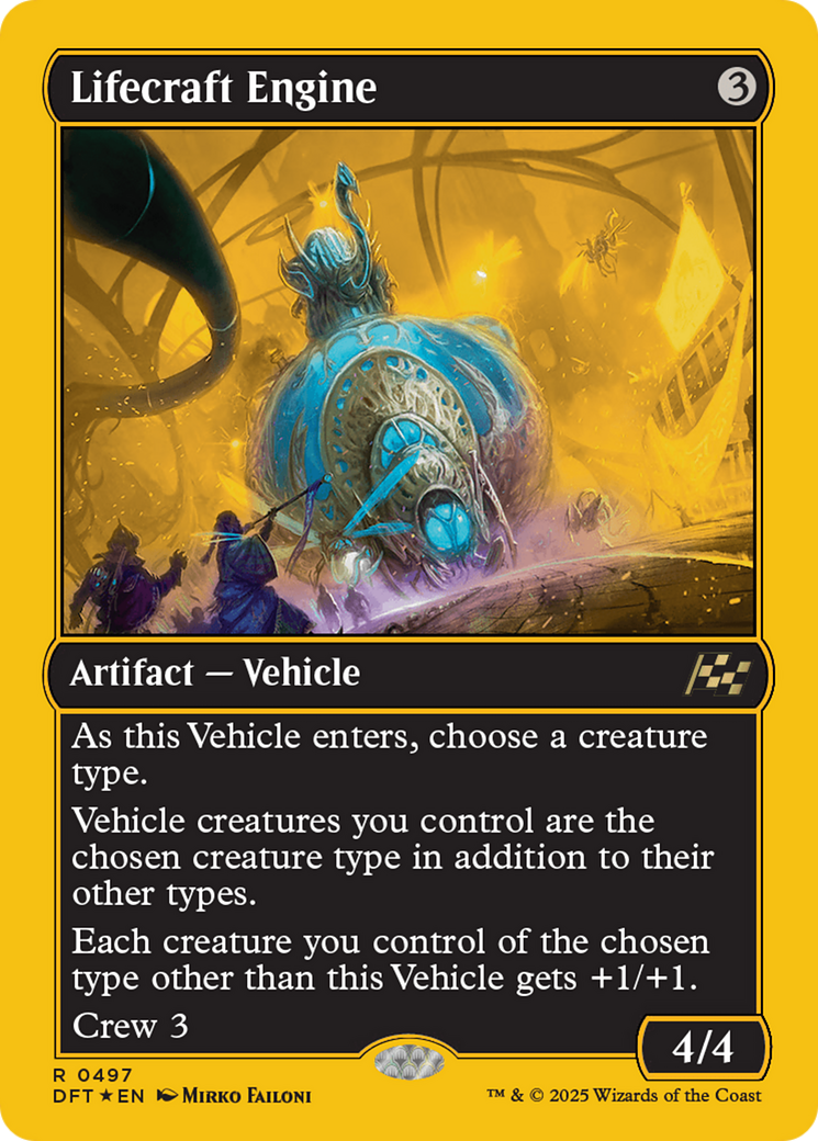 Lifecraft Engine (First-Place Foil) [Aetherdrift] | Odin's Place