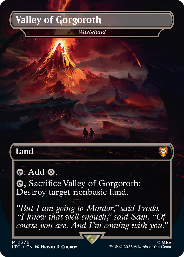 Valley of Gorgoroth - Wasteland [The Lord of the Rings: Tales of Middle-Earth Commander] | Odin's Place