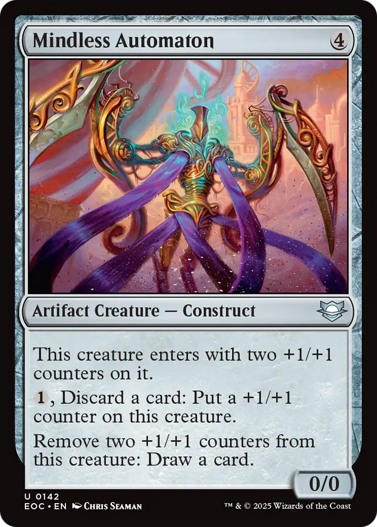 Mindless Automaton [Edge of Eternities Commander] | Odin's Place