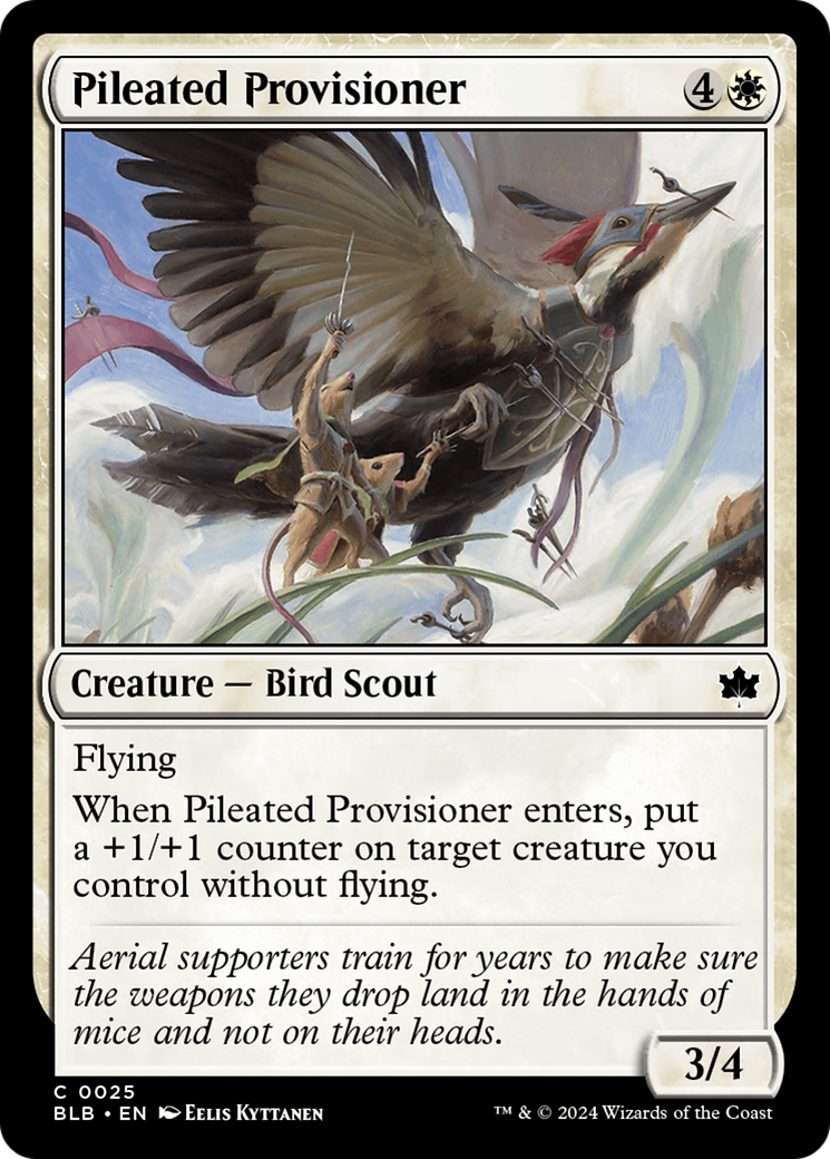 Pileated Provisioner [Bloomburrow] | Odin's Place