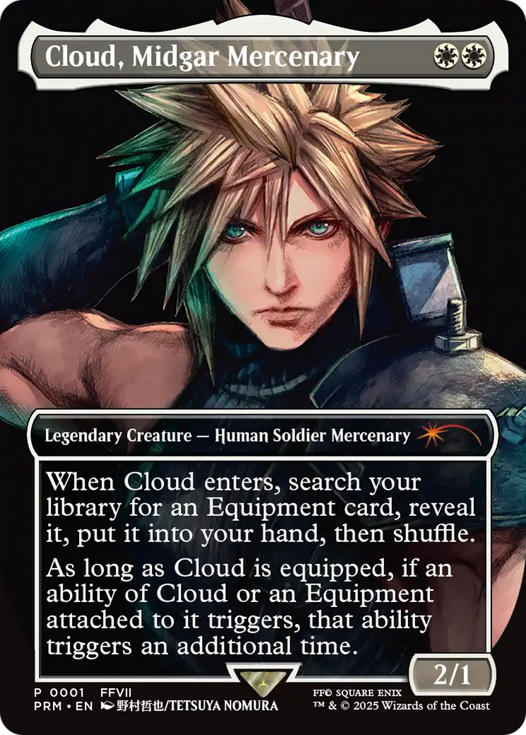 Cloud, Midgar Mercenary [Pro Tour Promos] | Odin's Place