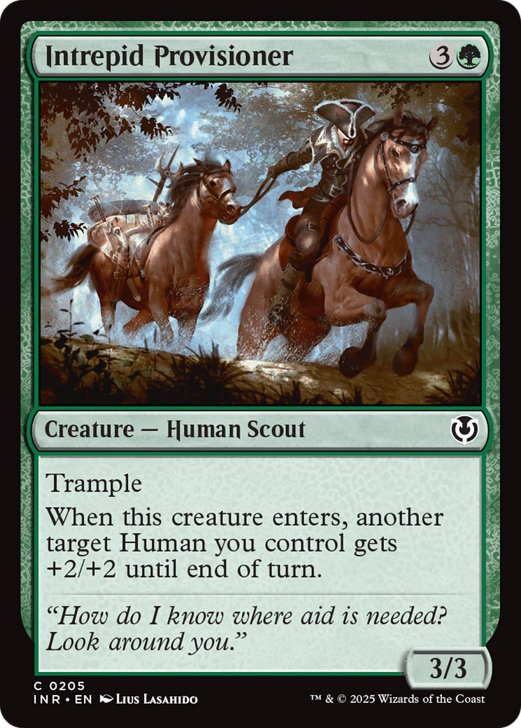 Intrepid Provisioner [Innistrad Remastered] | Odin's Place