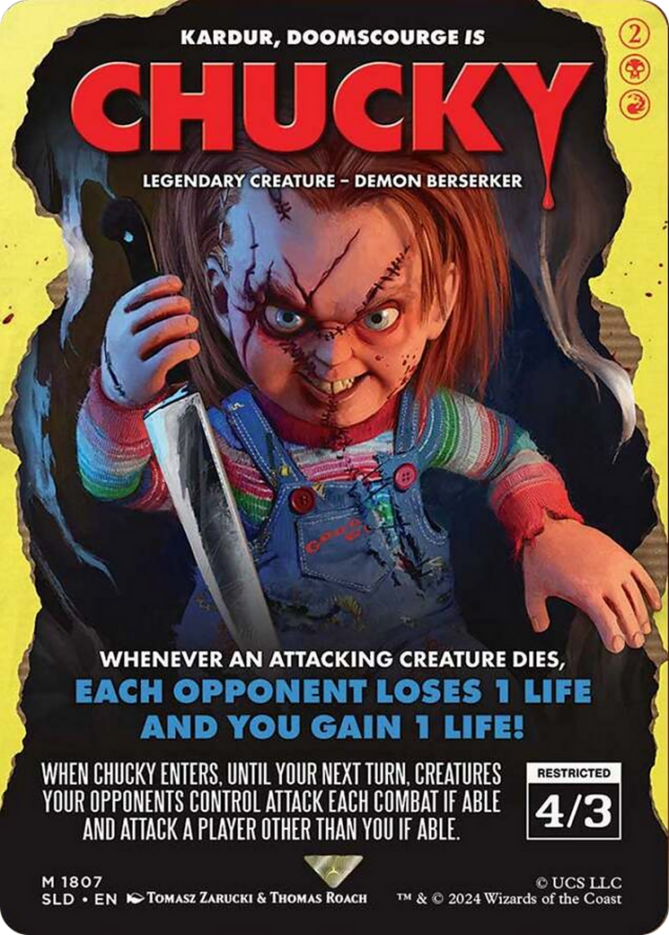 Chucky - Kardur, Doomscourge [Secret Lair Drop Series] | Odin's Place