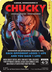Chucky - Kardur, Doomscourge [Secret Lair Drop Series] | Odin's Place